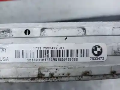 Peça sobressalente para automóvel em segunda mão radiador de água por bmw x5 (e70) xdrive30d referências oem iam r5185002  