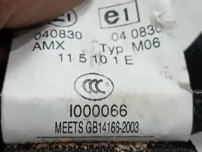 Second-hand car spare part rear seat belts set for bmw x5 (e70) xdrive30d oem iam references 606345600c  