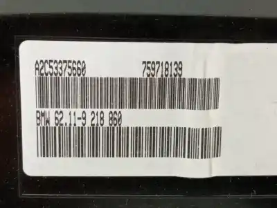 Second-hand car spare part dashboard for bmw x5 (e70) xdrive30d oem iam references a2c53375660  