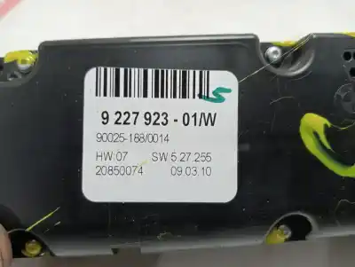 Second-hand car spare part climate control for bmw x5 (e70) xdrive30d oem iam references 922792301w  