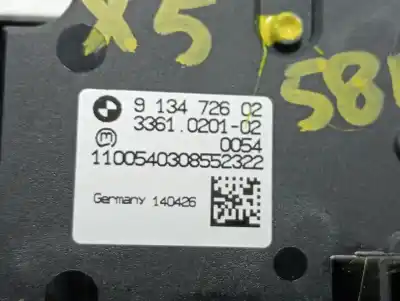 Second-hand car spare part headlights switch for bmw x5 (e70) xdrive30d oem iam references 913472602  