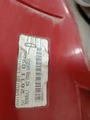 Second-hand car spare part right tailgate light for renault clio iii business oem iam references 8200886946  909335