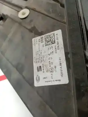 Second-hand car spare part left headlight for seat ateca (khp) dpc oem iam references 576941031b  898525