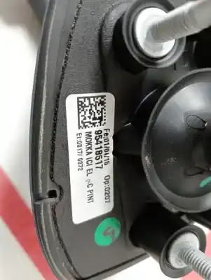 Peça sobressalente para automóvel em segunda mão espelho retrovisor esquerdo por opel mokka excellence referências oem iam 95418517  909722