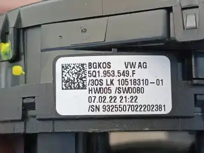 Peça sobressalente para automóvel em segunda mão kit airbag por seat ateca (khp) dpc referências oem iam 5qf959655at  898619