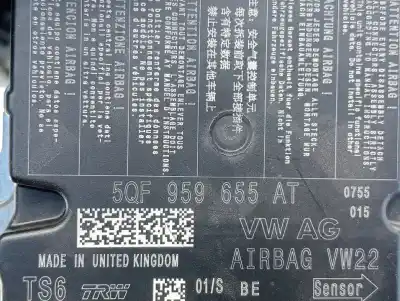 Peça sobressalente para automóvel em segunda mão kit airbag por seat ateca (khp) dpc referências oem iam 5qf959655at  898619