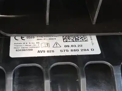 Peça sobressalente para automóvel em segunda mão kit airbag por seat ateca (khp) dpc referências oem iam 5qf959655at  898619