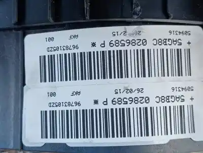 Peça sobressalente para automóvel em segunda mão kit airbag por peugeot 308 active referências oem iam 9807568180  901289