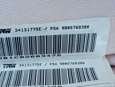 Peça sobressalente para automóvel em segunda mão kit airbag por peugeot 308 active referências oem iam 9807568180  901289