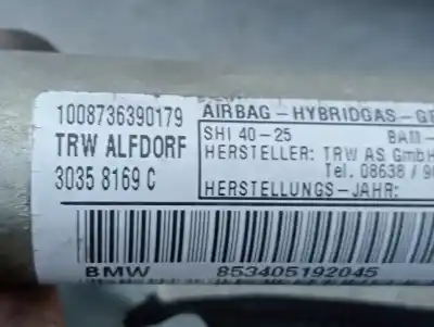 Peça sobressalente para automóvel em segunda mão kit airbag por bmw x3 (e83) 3.0d referências oem iam 65773414990  901493