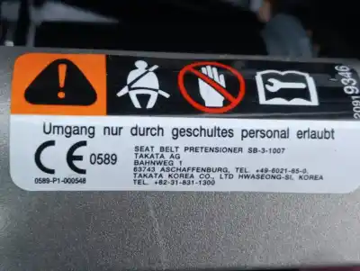 Peça sobressalente para automóvel em segunda mão kit airbag por opel mokka excellence referências oem iam 13594408  910167