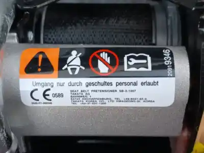 Peça sobressalente para automóvel em segunda mão kit airbag por opel mokka excellence referências oem iam 13594408  910167