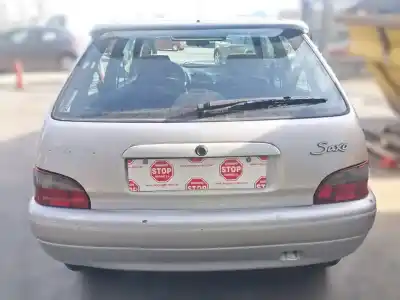 Second-hand car spare part rear spoiler for citroen saxo 1.1 seduction oem iam references   