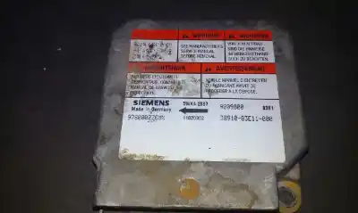 Peça sobressalente para automóvel em segunda mão centralina de airbag por opel agila básico referências oem iam 3891083e11000