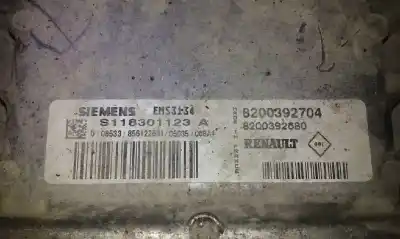 Pezzo di ricambio per auto di seconda mano centralina motore per renault clio ii fase ii (b/cb0) authentique riferimenti oem iam 8200392704  