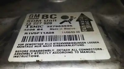 Gebrauchtes Autoersatzteil steuergerät airbag zum opel astra h berlina 1.6 16v oem-iam-referenzen 1232150  
