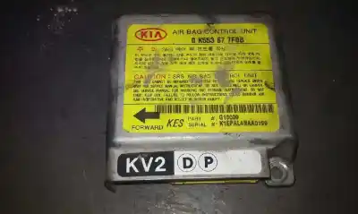 Peça sobressalente para automóvel em segunda mão centralina de airbag por kia carnival td ls referências oem iam 0k553677f0b