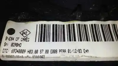 Peça sobressalente para automóvel em segunda mão comando de sofagem (chauffage / ar condicionado) por renault megane ii berlina 3p confort authentique referências oem iam 8200312940  