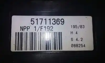 Peça sobressalente para automóvel em segunda mão módulo eletrônico por fiat stilo (192) 1.9 jtd cat referências oem iam 51711369  
