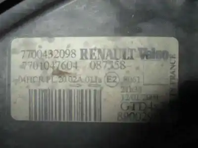Автозапчасти б/у левая фара за renault scenic (ja..) 1.9 dti diesel cat ссылки oem iam 7700432098  