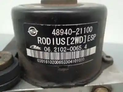 Автозапчастина б/у абс для ssangyong rodius xdi посилання на oem iam 4894021100  06210200654