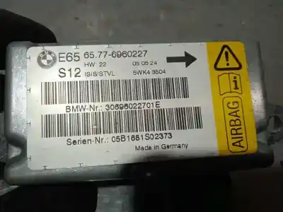 Second-hand car spare part electronic module for bmw serie 7 (e65/e66) 750i oem iam references 65776960227  