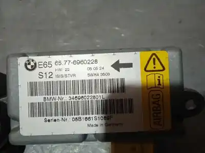 Second-hand car spare part electronic module for bmw serie 7 (e65/e66) 750i oem iam references 65776960228  