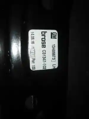 Second-hand car spare part driver left window regulator for opel astra k lim. 5türig dynamic oem iam references 13406673  7 pin