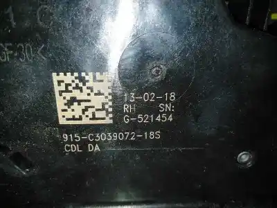 Автозапчасти б/у замок задней правой двери за opel astra k (b16) 1.4 turbo (68) ссылки oem iam 13598385  4 pin