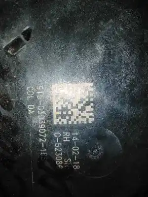 Автозапчастина б/у замок передній праві двері для opel astra k (b16) 1.4 turbo (68) посилання на oem iam 13597530  