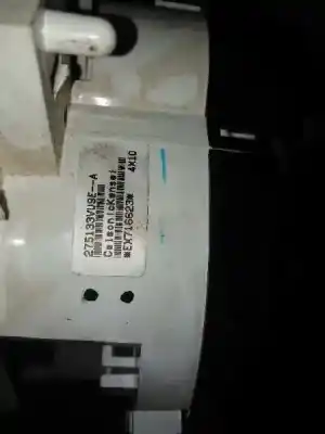 Peça sobressalente para automóvel em segunda mão comando de sofagem (chauffage / ar condicionado)  por nissan note acenta referências oem iam 275133vu9e  