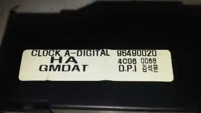 Second-hand car spare part display for daewoo lacetti cdx oem iam references 96490020  