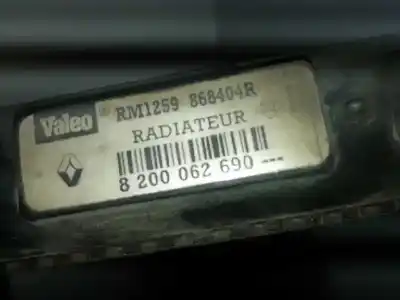 Pezzo di ricambio per auto di seconda mano radiatore d acqua per renault scenic (ja..) 1.4 16v authentique riferimenti oem iam 8200062690 41.5x58.5 