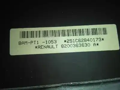 Автозапчасти б/у передняя левая подушка безопасности за renault clio iii authentique ссылки oem iam 8200363630  