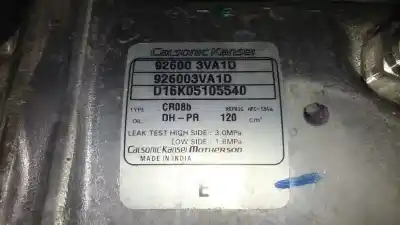 Second-hand car spare part air conditioning compressor for nissan micra (k13) acenta oem iam references 926003va1d 926003va1d 92600-3va0d