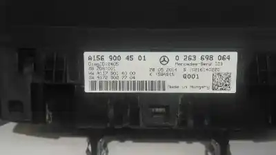 Second-hand car spare part dashboard for mercedes-benz clase gla (w156) 2.1 cdi cat oem iam references   