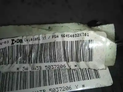 Pezzo di ricambio per auto di seconda mano air bag anteriore sinistro per peugeot 807 (eb_) 2.0 hdi riferimenti oem iam 96454032xt  