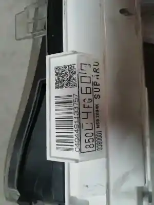 Recambio de automóvil de segunda mano de cuadro instrumentos para subaru impreza g12 limited referencias oem iam   