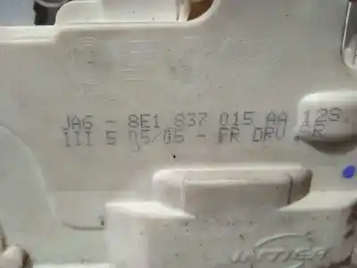 Peça sobressalente para automóvel em segunda mão fechadura da porta dianteira esquerda por audi a4 avant (8e) 2.0 tdi referências oem iam 8e1837015aa  