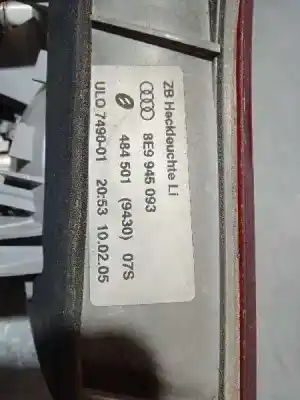 Second-hand car spare part interior left tailgate light for audi a4 avant (8e) 2.0 tdi oem iam references 8e9945093  