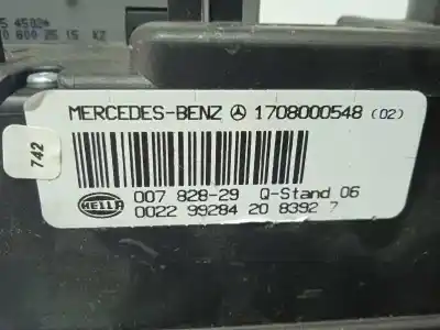 Peça sobressalente para automóvel em segunda mão bomba de fechamento centralizado por mercedes clase slk (w170) roadster 230 compressor (170.447) referências oem iam 17080000548  
