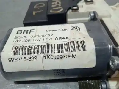 Peça sobressalente para automóvel em segunda mão motor elevador vidro traseiro direito por seat altea (5p1) select referências oem iam 1k0959704m  
