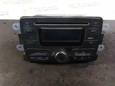 Second-hand car spare part audio system / radio cd for dacia sandero ambiance oem iam references   