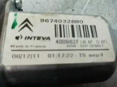 Second-hand car spare part right front window motor for citroen c4 picasso exclusive oem iam references 9674032680  