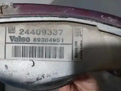 Second-hand car spare part rear left bumper lamp for opel corsa c club oem iam references 24409337  