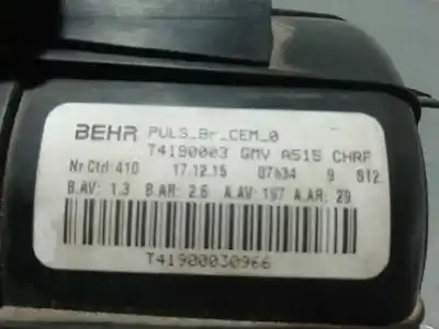 Peça sobressalente para automóvel em segunda mão motor de sofagem por citroen c3 business referências oem iam t4190003  