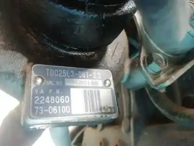 Second-hand car spare part complete engine for mg serie 75 (rj) 2.0 16v cdt oem iam references 204d2 204d2 