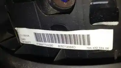 Автозапчастина б/у передня ліва подушка безопасности для fiat doblo (119) 1.9 8v dynamic / multijet dynamic plus (77kw) посилання на oem iam 619227700020  