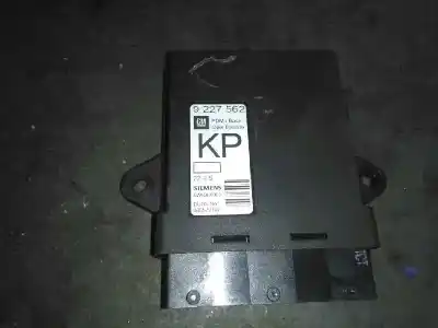 Piesă de schimb auto la mâna a doua modul electrotic pentru opel vectra b berlina 2.2 16v dti cat (y 22 dtr / l50) referințe oem iam 9227562