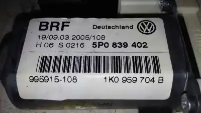 Second-hand car spare part rear left window motor for seat altea (5p1) reference oem iam references 1k0959704b  